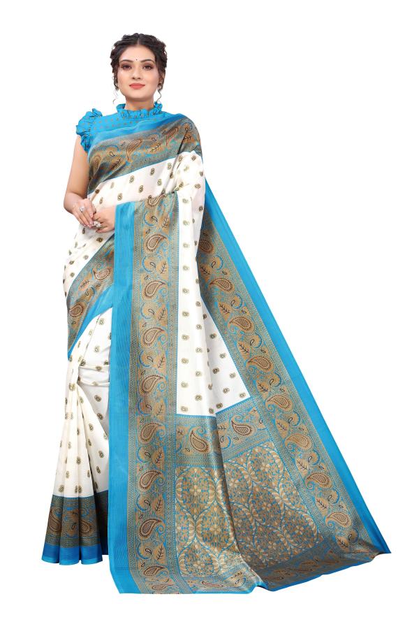 Art Silk Saree 4 Beautiful Festive Saree